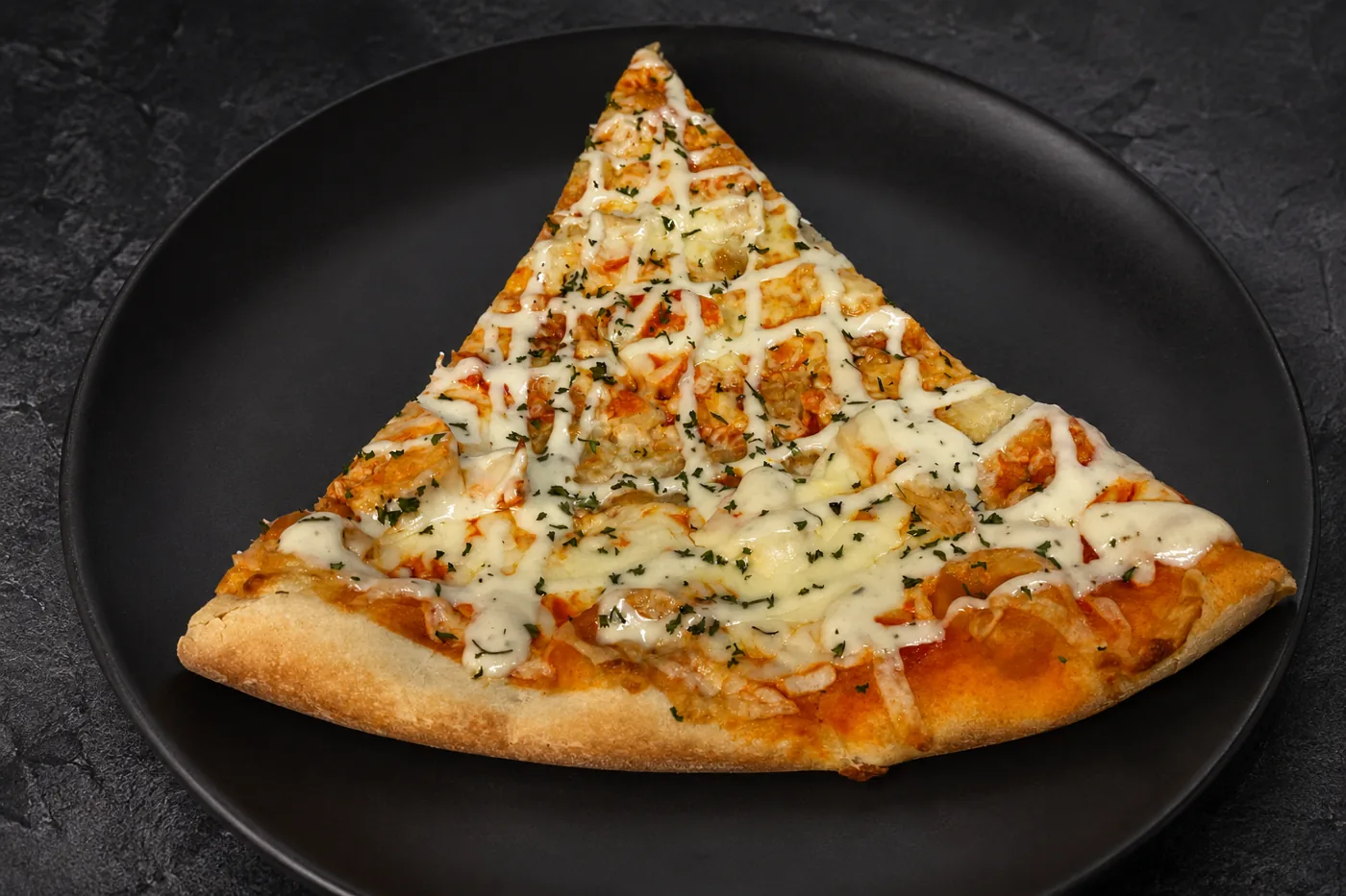 Gourmet Pizza Slice