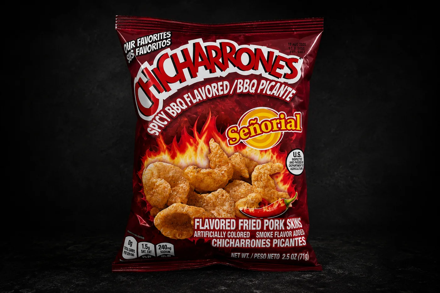 Señorial Chicharrones Spicy BBQ